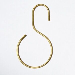 Quiet Town Brass Shower S-Hooks Rings